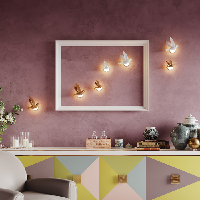 Бра Odeon Light Colombella Hightech 4310/3WL фото в интерьере